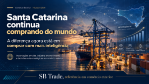 Leia mais sobre o artigo Importações de Santa Catarina crescem 7% em setembro de 2026